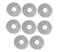 FUBESK Microfiber Mop Pads for Mijia B116 X20 Plus Robot for Vacuum, Washable Replacement Cloths with Weave Deep Cleaning, 16 Pack(8pcs)