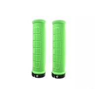 FUBESK Mountain Bike Hand Grips Soft Rubber Handlebar Covers With End For Straight Bar Cycling(ORANGE)