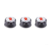 FUBESK Replacement Control Knobs for Weber Gas Grills 57mm OD | Fits for weber for spirit 200/300, 2013-2017 models, excludes for spirit II and for genesis, precise compatibility