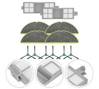 FUBESK Side Brush Mop Pads Filter Kit for Roomba 205 For DustCompactor Vacuum