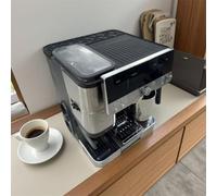 FUBESK Silicone Anti-Slip Heat-Resistant Top Mat for ES601 Espresso Machine, Black, 30x31cm