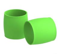 FUBESK Silicone Handlebar Tape End Fixing Band for Road Bike, Flexible Anti-Slip Wrap Ring, Quick Setup Without Tools, Green()