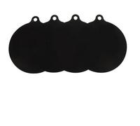 FUBESK Silicone Induction Hob Protector Mat for Anti-Slip Protection, 22 cm Diameter, Heat Resistant to 250°C, Reusable & Washable, for Use with Pans