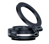FUBESK Sophisticated Design of a Car Phone Holder Featuring an Electric Suction Cup and Full Rotational Capability (Black)