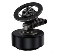 FUBESK Strong Magnetic Suction Cup Stand Ideal for Navigating Hands While Driving Safely on the Road (Black)