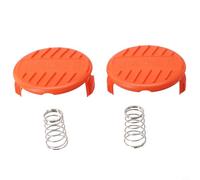 FUBESK Trimmer Spool for Black and Decker, Replacement Spool Cap For ST4525 ST5528 GH400 GL580 GLC1825,Replace number:385022-02/385022-03N / 385022-03/90624846(2 PACK)