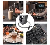 FUBESK TZ70001 Milk Container Adapter for External Milk Containers, Compatible with Siemens EQ700 Integral/EQ900/EQ900 Plus, Black