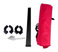 FUBESK Wagon Canopy Cover, Foldable Wagon Cart Removable Canopy 600D Oxford Cloth Awning Canopy Kit Garden Wagon Sun Shade Cover For Trolley Cart(Red)