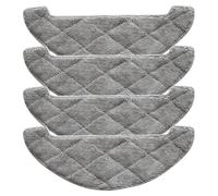 FUBESK Washable Microfiber Mop Cloths For Coredy R750 For Pro And R758 For Pro Robot For Vacuum, Reusable Cleaning Pads Pet Hair And Hard Floors, 4 Pack