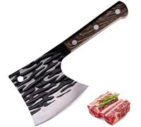 Fubinaty Chef's Knife Japanese Style Kitchen Knife for Bone Handmade Forged High Carbon Steel Professional Cooking Knife 6 Inch with Wooden Handle