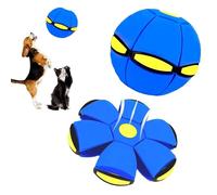 Fubsta Magic Bouncing Ball,Magic Meta Ball,Dual Form Freely Switchable,Family and Pet Interactive Toys,Safe & Durable for Indoor & Outdoor Use (Blue)