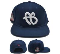 FUBU New 30th Anniversary Limited Edition Logo Navy Blue White Era Snapback Hat Cap