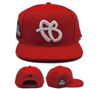 FUBU New 30th Anniversary Limited Edition Logo Red White Era Snapback Hat Cap