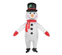 Fuchooky 5.9ft Snowman Inflatable Costume Water sturdy Funny Snowman Blow Up Suit for Hallowmas Carnivals Cosplay Party