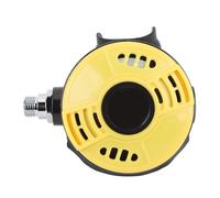 Fuchooky Diving Regulator 2nd Stage with Food Grade Silicone Mouthpiece Multifunctional Design for Comfort and Durable Diving (Yellow)