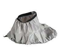 Fuchooky Universal Adjustable Kayak Spray Skirt Cover Sun Protection and Dust Guard Nylon Storage Cover with Secure Elastic Straps (Grey L)