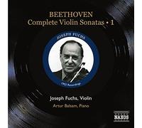 Fuchs:Balsam – Beethoven: Complete Violin Sonatas, Vol. 1 – NAXOS