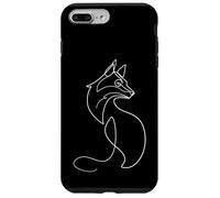 Fuchs One Line Art Drawing Case for iPhone 7 Plus/8 Plus