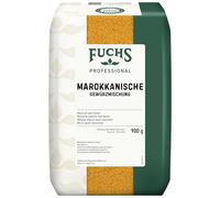 Fuchs Professional - Maroccan Spice Blend | 0.9 kg in a Recyclable Bag | Moroccan Seasoning for Couscous, Rice or Chickpeas | Professional Quality for Bulk consumers