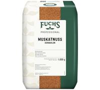 Fuchs Professional - Nutmeg Ground | Ideal Seasoning for Potato Dishes and stews | Professional Quality for Bulk consumers and Restaurants | 1 kg in a Recyclable Bag