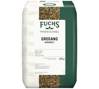 Fuchs Professional - Oregano Rubbed | 250 g in a Recyclable Bag | Mediterranean Herbal Notes for Tomato sauces | Professional Quality for Bulk consumers and Gastronomy