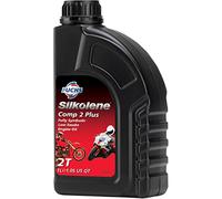 Fuchs Silkolene Comp 2 Plus Fully Synthetic 2 Stroke High Performance Motorcycle Road and Race Engine Oil - 1 Litre