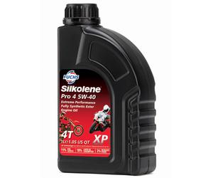 Fuchs Silkolene Pro 4 XP 5W-40 Fully Synthetic 4 Stroke Bike Engine Oil 4L Litre