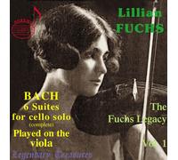 Fuchs - The Fuchs Legacy: Vol. 1: Lillian Fuchs plays Bach