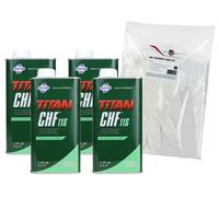 Fuchs Titan CHF 11S 1L x 4 - Hydraulic, Power Steering Fluid, OE Ford