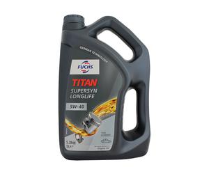 Fuchs Titan Supersyn Longlife 5w-40 5w40 Synthetic Engine Oil - 5 Litres 5L
