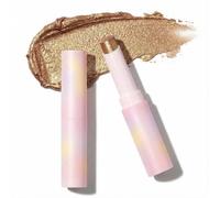 Fuchsia Jelly Shimmer Eyeshadow Stick With Creamy Glitter Formula - Golden-Bronze Twist-Up Pencil For Luminous Coverage, Under-Eye Brightening & Multi-Use Glow For All Skin Tones And Quick High-Shine