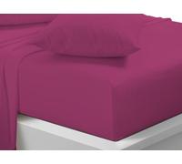 Fuchsia Pillow Pair Soft, Wrinkle Free, Easy Care Poly Cotton (PP fuchsia)