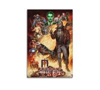 FUCIIhUUN Game Fallout New Vegas Poster Poster Decorative Painting Canvas Wall Posters And Art Picture Print Modern Family Bedroom Decor Posters 08x12inch(20x30cm)