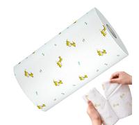 Fucini Cleaning - Perforated Paper Roll Towels, Washable Kitchen Set 12x | Sustainable Absorbent Cloths, Household Hotel Use Multipurpose Eco Friendly Alternative to Dryers