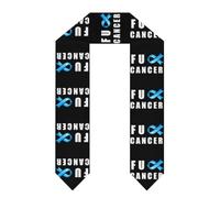 Fuck Cancer Graduation Stole for Adults Shawl Honor Sash Graduation Scarf