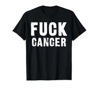 Fuck Cancer T-Shirt T-Shirt, Men, Black, Medium