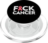 Fuck Cancer TShirt - Fuck Breast Cancer Awareness PopSockets PopGrip for MagSafe