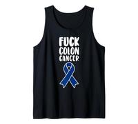 Fuck Colon Cancer T Shirt for Dad Men Tank Top
