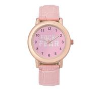 Fuck Fear Fashion Women's Watch Easy Reader Novelty Slim Quartz Casual Dress Wrist Watches