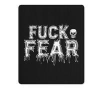 Fuck Fear Novelty Mouse Pad Printed Non-Slip Keyboard Pads Laptop Mat Desk Protectors 7 * 8.5 8 * 10 10 * 12 Inch