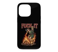 Fuck It - Witch Burning At The Stake Cigarette Dark Humor Case for iPhone 13 Pro