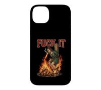 Fuck It - Witch Burning At The Stake Cigarette Dark Humor Case for iPhone 14 Plus