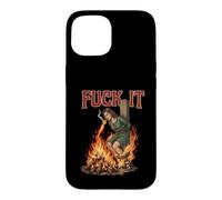 Fuck It - Witch Burning At The Stake Cigarette Dark Humor Case for iPhone 15