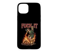 Fuck It - Witch Burning At The Stake Cigarette Dark Humor Case for iPhone 15 Plus