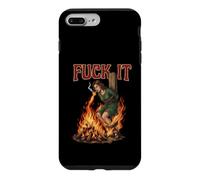Fuck It - Witch Burning At The Stake Cigarette Dark Humor Case for iPhone 7 Plus/8 Plus