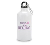 Fuck Off I'm Reading Portable Sports Water Bottle Insulated Travel Mug Tumbler Gym Camping Hiking