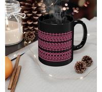 Fuck This Shit Hidden Message Coffee Mug - 10 Oz White/Black - Funny F*ck This Shit Hidden Message Coffee Mug - Funny Office Gifts for Work Bestie, Coworkers, Friends, Family (Pink)