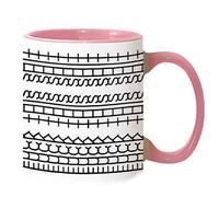 Fuck This Shit Hidden Message Coffee Mug - 15 Oz White/Black - Funny F*ck This Shit Hidden Message Coffee Mug - Novelty Tea Cup for Work Bestie, Coworkers, Friends, Family (Pink-2)