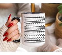 Fuck This Shit Hidden Message Coffee Mug - 15 Oz White/Black - Funny F*ck This Shit Hidden Message Coffee Mug - Gift for Work Bestie, Coworkers, Friends, Family - Funny Office Gifts (White)