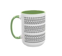 Fuck This Shit Hidden Message Coffee Mug - 15 Oz White/Black - Funny F*ck This Shit Hidden Message Coffee Mug - Gift for Work Bestie, Coworkers, Friends, Family - Funny Office Gifts (Green)